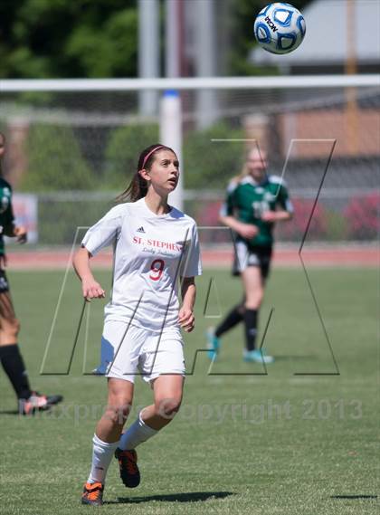 Thumbnail 3 in Cardinal Gibbons vs. St. Stephens (NCHSAA 3A Final) photogallery.