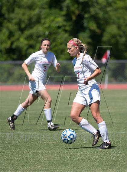 Thumbnail 3 in Cardinal Gibbons vs. St. Stephens (NCHSAA 3A Final) photogallery.