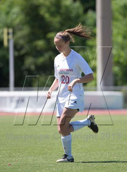 Thumbnail 1 in Cardinal Gibbons vs. St. Stephens (NCHSAA 3A Final) photogallery.