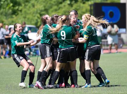 Thumbnail 1 in Cardinal Gibbons vs. St. Stephens (NCHSAA 3A Final) photogallery.
