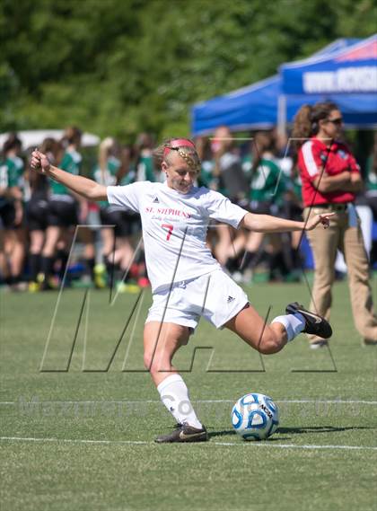 Thumbnail 1 in Cardinal Gibbons vs. St. Stephens (NCHSAA 3A Final) photogallery.