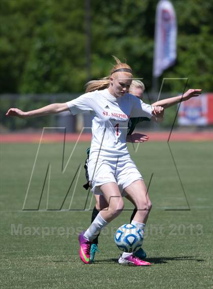 Thumbnail 3 in Cardinal Gibbons vs. St. Stephens (NCHSAA 3A Final) photogallery.