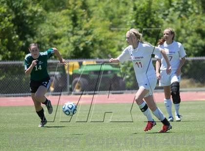 Thumbnail 2 in Cardinal Gibbons vs. St. Stephens (NCHSAA 3A Final) photogallery.