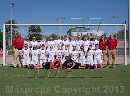 Thumbnail 1 in Cardinal Gibbons vs. St. Stephens (NCHSAA 3A Final) photogallery.