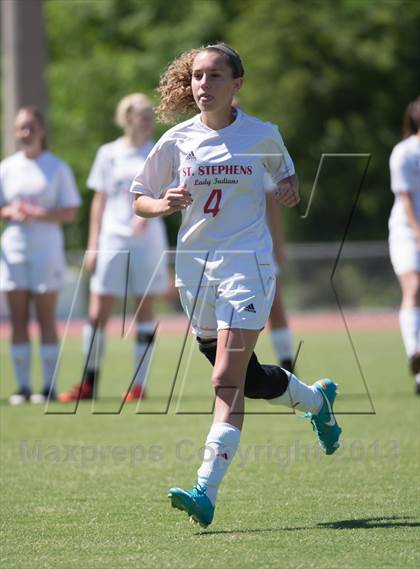 Thumbnail 3 in Cardinal Gibbons vs. St. Stephens (NCHSAA 3A Final) photogallery.