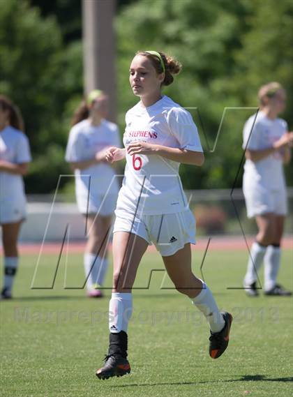 Thumbnail 2 in Cardinal Gibbons vs. St. Stephens (NCHSAA 3A Final) photogallery.