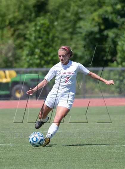 Thumbnail 1 in Cardinal Gibbons vs. St. Stephens (NCHSAA 3A Final) photogallery.
