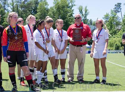 Thumbnail 1 in Cardinal Gibbons vs. St. Stephens (NCHSAA 3A Final) photogallery.