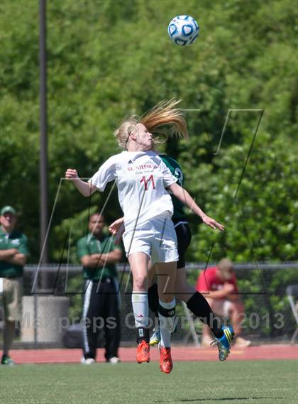 Thumbnail 3 in Cardinal Gibbons vs. St. Stephens (NCHSAA 3A Final) photogallery.