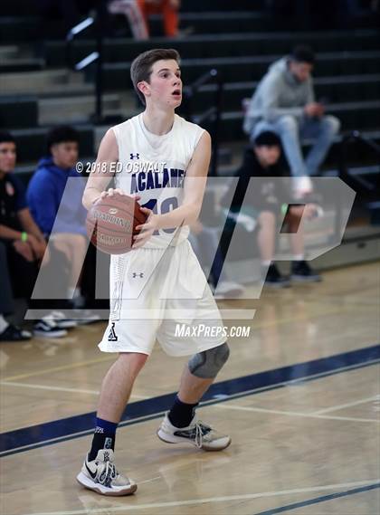 Thumbnail 2 in Acalanes vs. San Leandro (Gauchos Holiday Hoops Classic) photogallery.