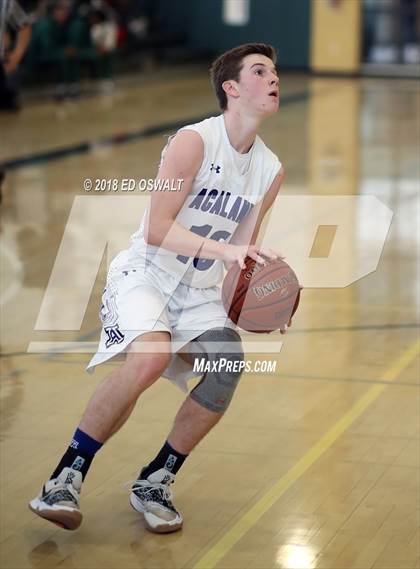 Thumbnail 1 in Acalanes vs. San Leandro (Gauchos Holiday Hoops Classic) photogallery.