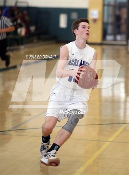 Thumbnail 3 in Acalanes vs. San Leandro (Gauchos Holiday Hoops Classic) photogallery.
