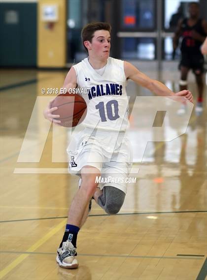 Thumbnail 2 in Acalanes vs. San Leandro (Gauchos Holiday Hoops Classic) photogallery.