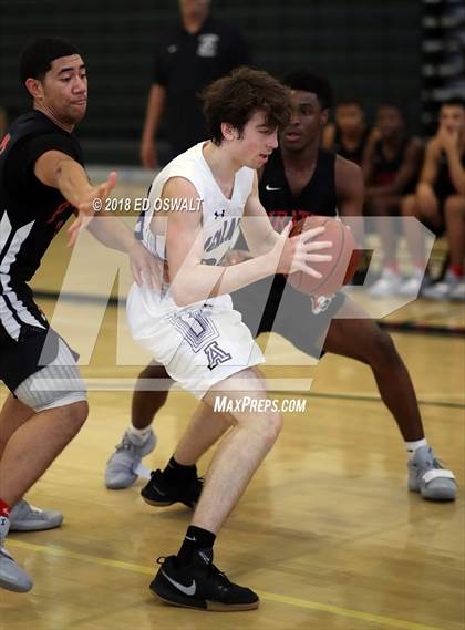 Thumbnail 1 in Acalanes vs. San Leandro (Gauchos Holiday Hoops Classic) photogallery.