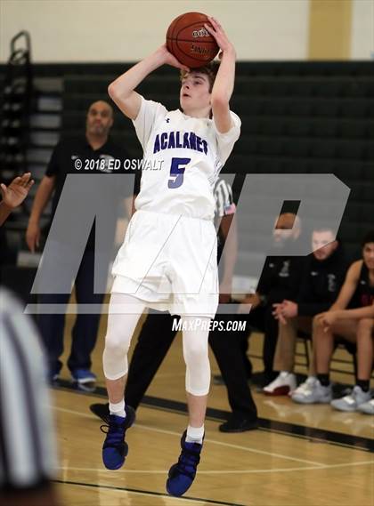 Thumbnail 2 in Acalanes vs. San Leandro (Gauchos Holiday Hoops Classic) photogallery.