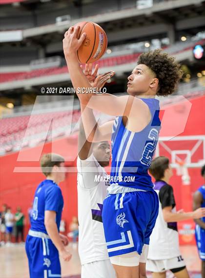 Thumbnail 3 in Cathedral Catholic vs Curtis (Section 7 Arizona Tournament) photogallery.