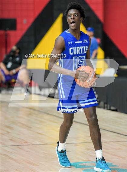 Thumbnail 2 in Cathedral Catholic vs Curtis (Section 7 Arizona Tournament) photogallery.