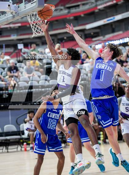 Thumbnail 2 in Cathedral Catholic vs Curtis (Section 7 Arizona Tournament) photogallery.