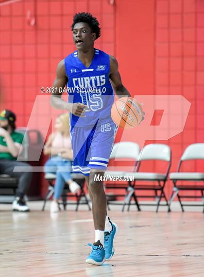 Thumbnail 2 in Cathedral Catholic vs Curtis (Section 7 Arizona Tournament) photogallery.