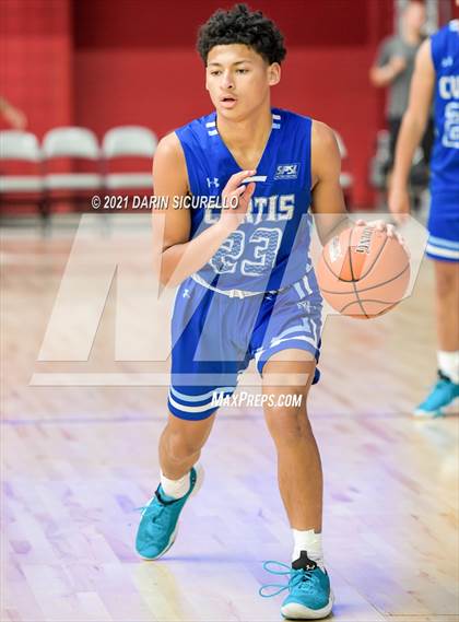 Thumbnail 2 in Cathedral Catholic vs Curtis (Section 7 Arizona Tournament) photogallery.