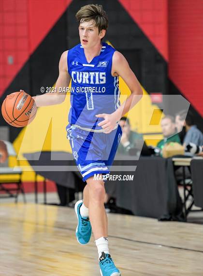 Thumbnail 3 in Cathedral Catholic vs Curtis (Section 7 Arizona Tournament) photogallery.
