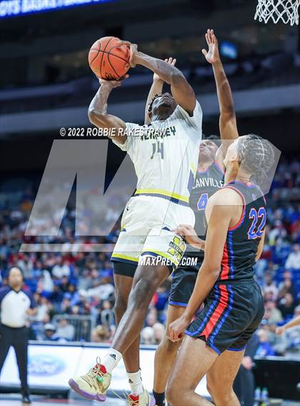 Thumbnail 2 in McKinney vs. Duncanville (UIL 6A State Final) photogallery.