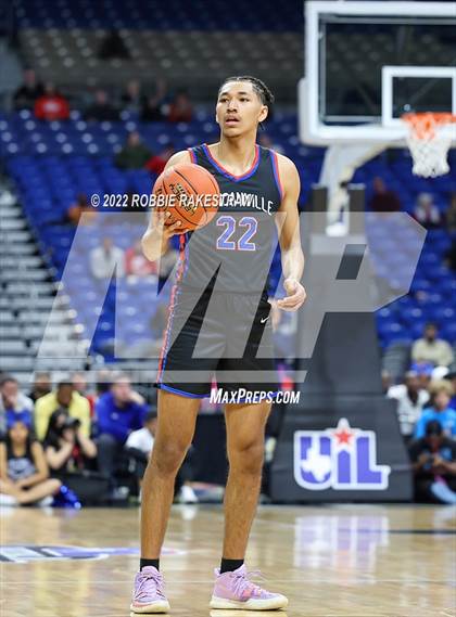 Thumbnail 1 in McKinney vs. Duncanville (UIL 6A State Final) photogallery.