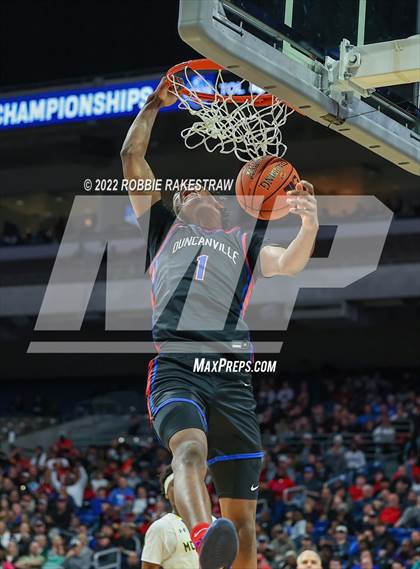 Thumbnail 1 in McKinney vs. Duncanville (UIL 6A State Final) photogallery.
