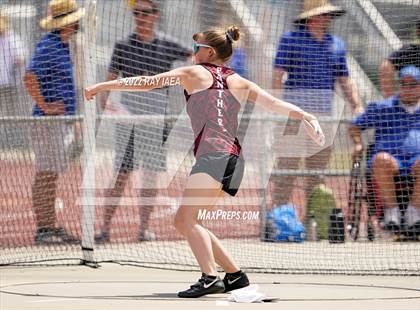 Thumbnail 3 in Girls Discus (CIF SJS Masters Track Finals) photogallery.