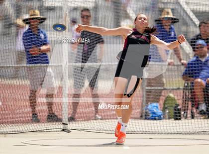 Thumbnail 1 in Girls Discus (CIF SJS Masters Track Finals) photogallery.