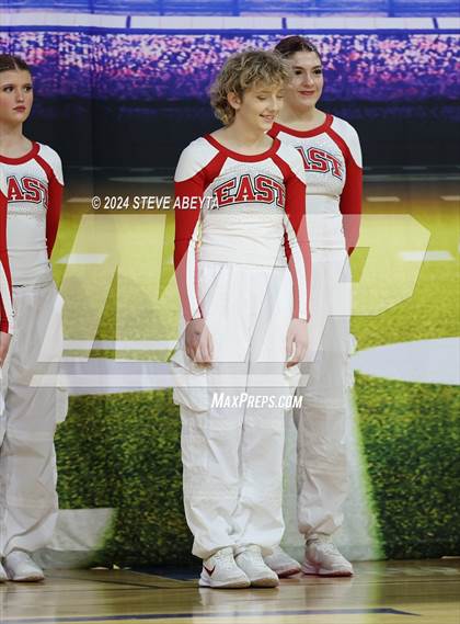 Thumbnail 1 in Denver East (CHSAA 5A State Spirit Championships) photogallery.