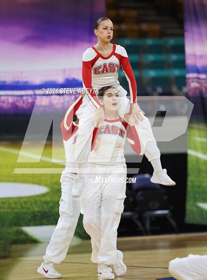 Thumbnail 1 in Denver East (CHSAA 5A State Spirit Championships) photogallery.