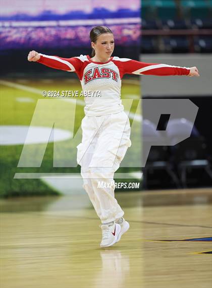 Thumbnail 1 in Denver East (CHSAA 5A State Spirit Championships) photogallery.