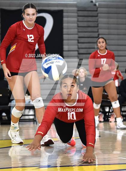 Thumbnail 1 in Cathedral Catholic vs. Mira Costa (Durango Fall Classic) photogallery.