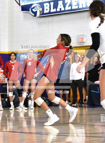 Thumbnail 3 in Cathedral Catholic vs. Mira Costa (Durango Fall Classic) photogallery.
