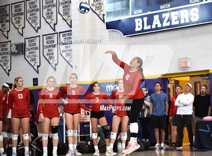 Thumbnail 3 in Cathedral Catholic vs. Mira Costa (Durango Fall Classic) photogallery.
