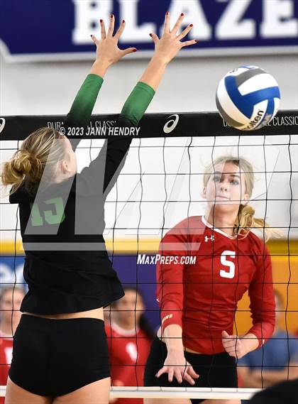 Thumbnail 1 in Cathedral Catholic vs. Mira Costa (Durango Fall Classic) photogallery.