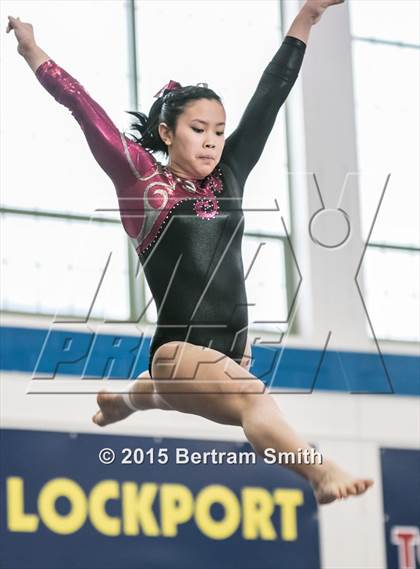 Thumbnail 3 in NYSPHSAA Gymnastics Championships (Balance Beam) photogallery.
