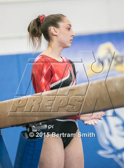 Thumbnail 1 in NYSPHSAA Gymnastics Championships (Balance Beam) photogallery.