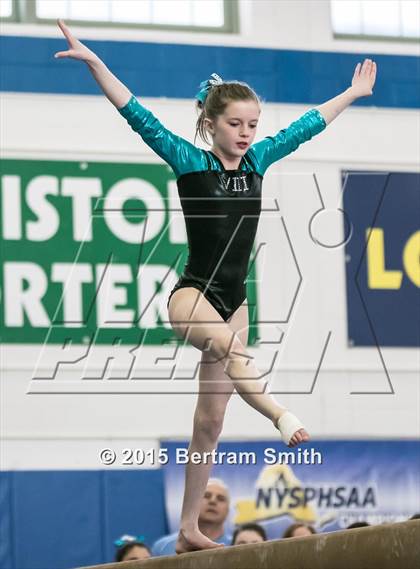 Thumbnail 1 in NYSPHSAA Gymnastics Championships (Balance Beam) photogallery.