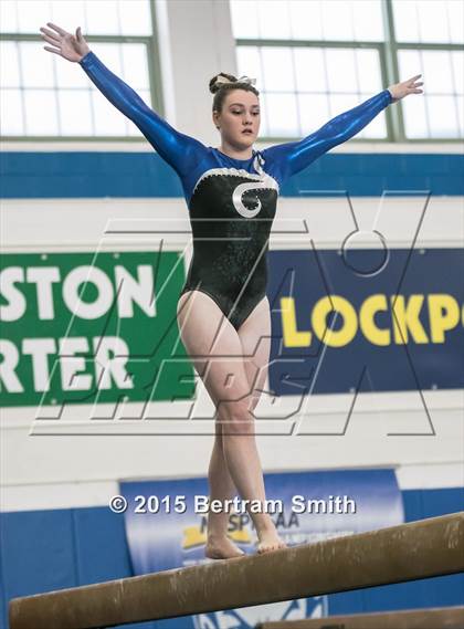 Thumbnail 1 in NYSPHSAA Gymnastics Championships (Balance Beam) photogallery.