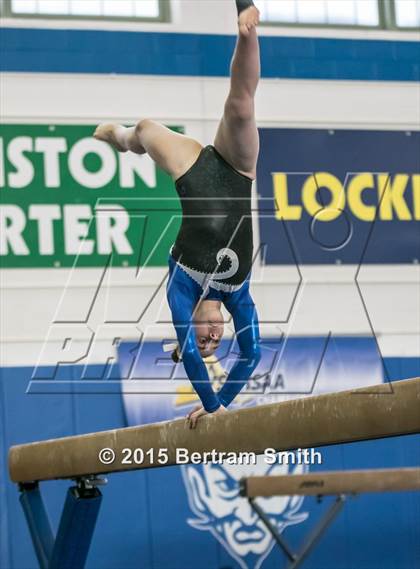 Thumbnail 1 in NYSPHSAA Gymnastics Championships (Balance Beam) photogallery.