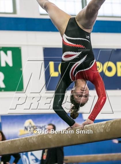 Thumbnail 1 in NYSPHSAA Gymnastics Championships (Balance Beam) photogallery.