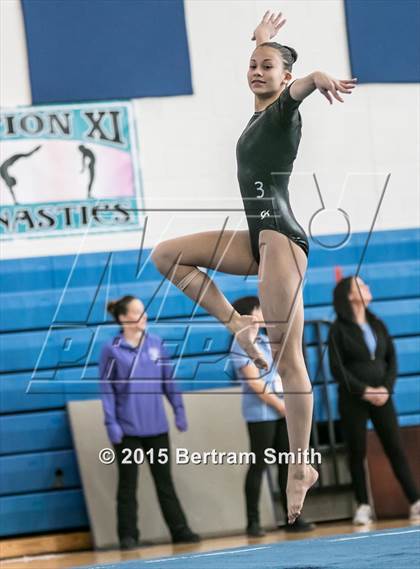 Thumbnail 1 in NYSPHSAA Gymnastics Championships (Balance Beam) photogallery.