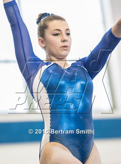 Thumbnail 3 in NYSPHSAA Gymnastics Championships (Balance Beam) photogallery.