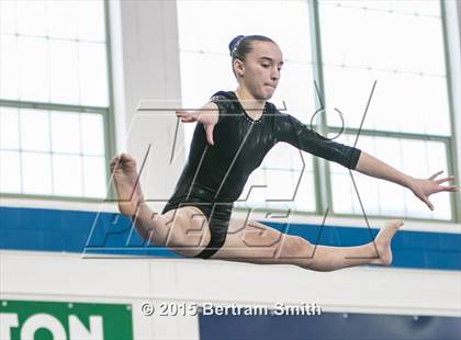 Thumbnail 3 in NYSPHSAA Gymnastics Championships (Balance Beam) photogallery.
