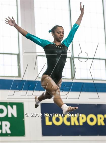 Thumbnail 3 in NYSPHSAA Gymnastics Championships (Balance Beam) photogallery.