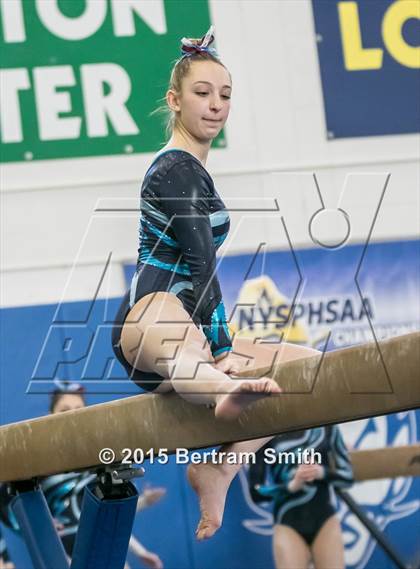 Thumbnail 1 in NYSPHSAA Gymnastics Championships (Balance Beam) photogallery.