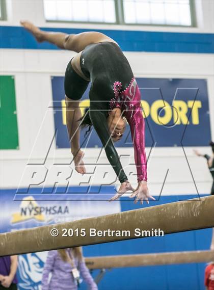 Thumbnail 3 in NYSPHSAA Gymnastics Championships (Balance Beam) photogallery.