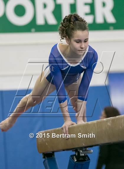 Thumbnail 1 in NYSPHSAA Gymnastics Championships (Balance Beam) photogallery.